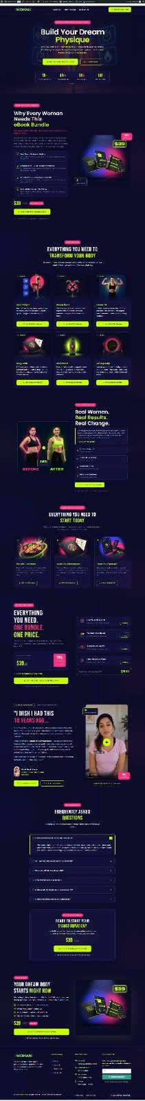 Web development project