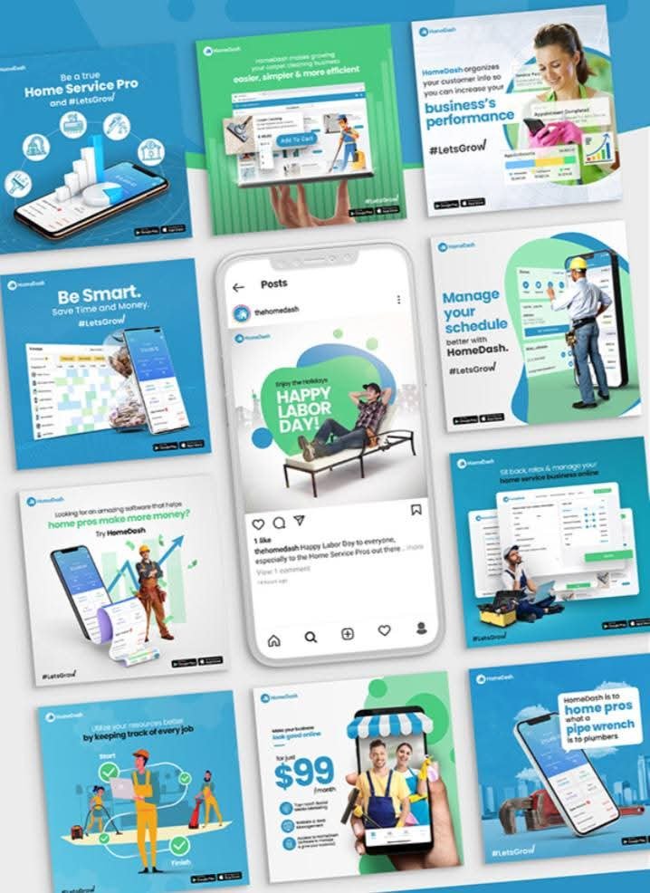 Graphic design work
