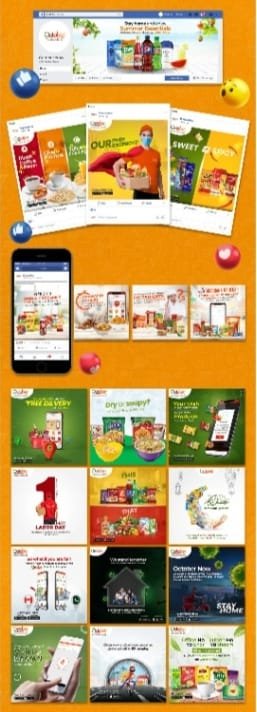 Social media management project — October Now